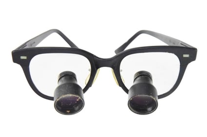 Antique Surgical Telescopic Eye Glasses in Box