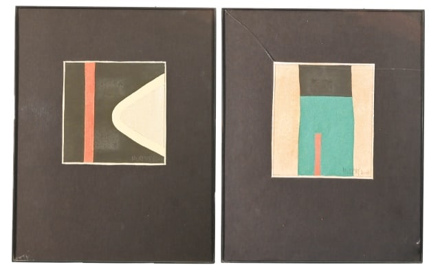 2 Martha Murphy Signed Abstract Oil Paintings 2009 (1 of 13)