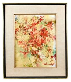 Shoo Ching Wan Signed Still Life Oil Painting