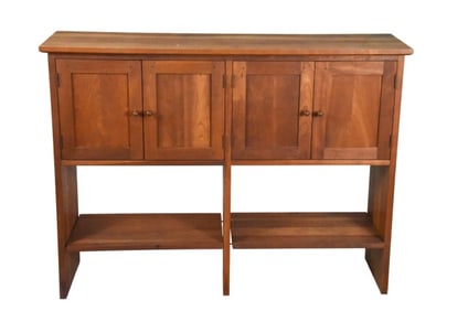 Stickley Mission Oak Bookcase Hutch Top