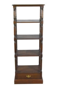 Victorian Style Mahogany Carved 5 Tier Etagere