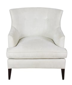 Mitchell Gold + Bob Williams Suede Accent Chair