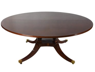 Vintage Mahogany Jupe Dining Table