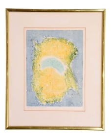 Gildo Bartucci Signed Abstract Engraving