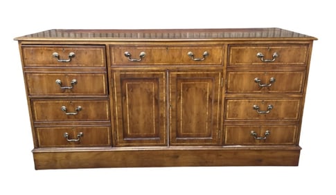 Georgian Style Banded Sideboard