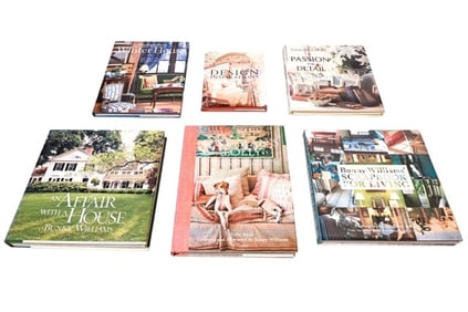 20th C Decorating Coffee Table Books Moss Williams