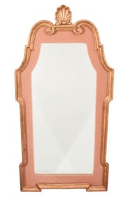 Rococo Style Hand Carved Gilt Wall Mirror