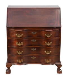 Late 19th Century American Mahogany Slant Desk