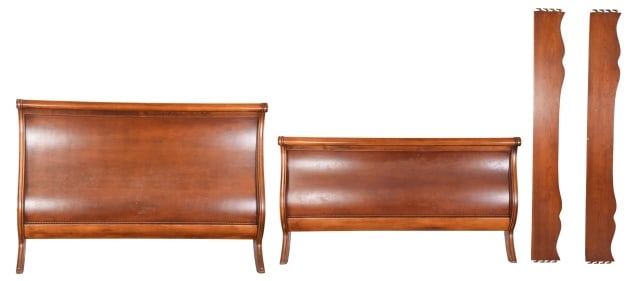 Lexington Hand Carved Slay Bed Frame