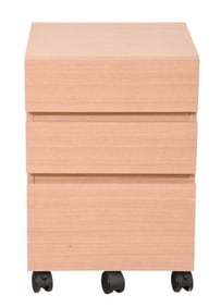 Contemporary Side Table on Casters