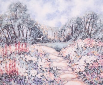 Matthew Albert Miles Signed MQ Print Titled Doves