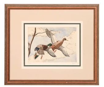 Bob Lafferandre "Laff" Colored Etching