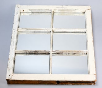 Antique Salvage Window Converted to Mirror
