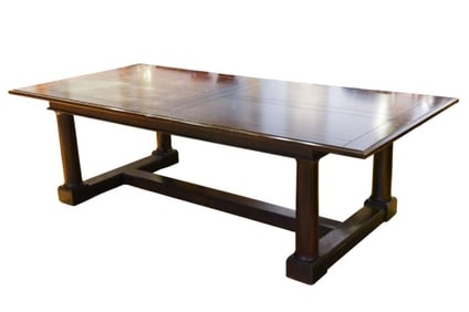 Refectory Danish Style Fruitwood Dining Table