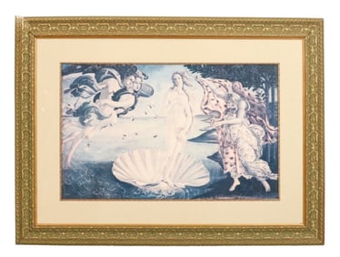 Custom Framed Botticelli Venus Poster