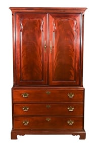 Georgian Style Thomasville Entertainment Cabinet