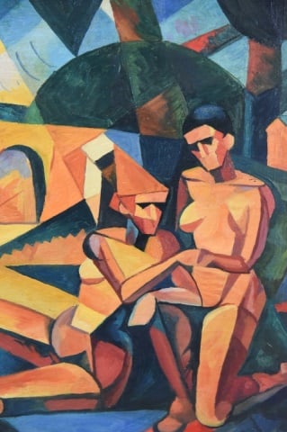 After Nadezha Udaltsova "Three Figures" - 5