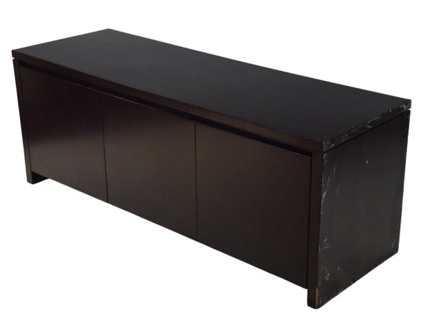 Modern Hand Painted Black Entertainment Cabinet (1 of 14)