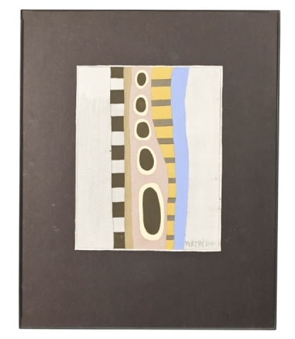 Martha Murphy Signed Abstract Oil Painting 2010 (1 of 9)