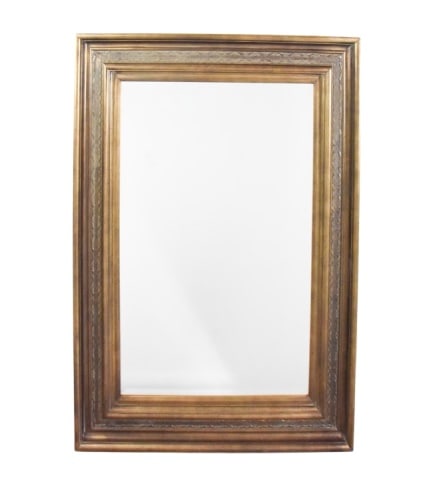 Ornate Gilt Beveled Wall Mirror (1 of 7)