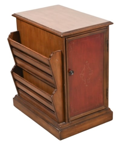 Side Table with Built in Magazine Rack (1 of 14)
