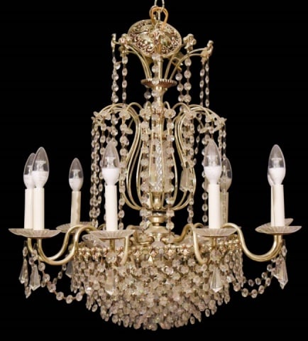 French Style 18 Light Crystal Chandelier (1 of 10)