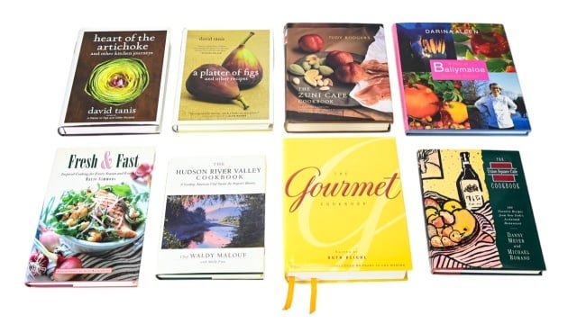 8 20th C Coffee Table Books Cookbooks by Chefs (1 of 18)