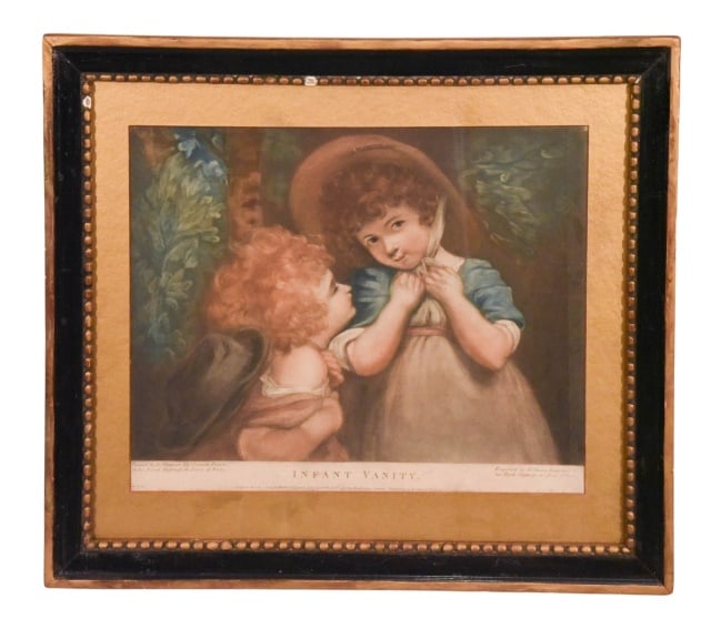 18th C Hoppner / Young Engraving Infant Vanity (1 of 10)