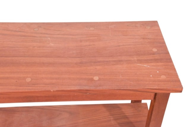 Authentic Craftsman Pegged Console Table - 11