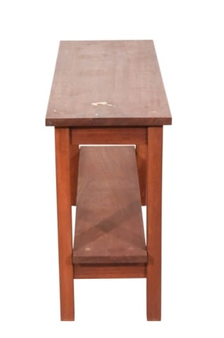 Authentic Craftsman Pegged Console Table - 5