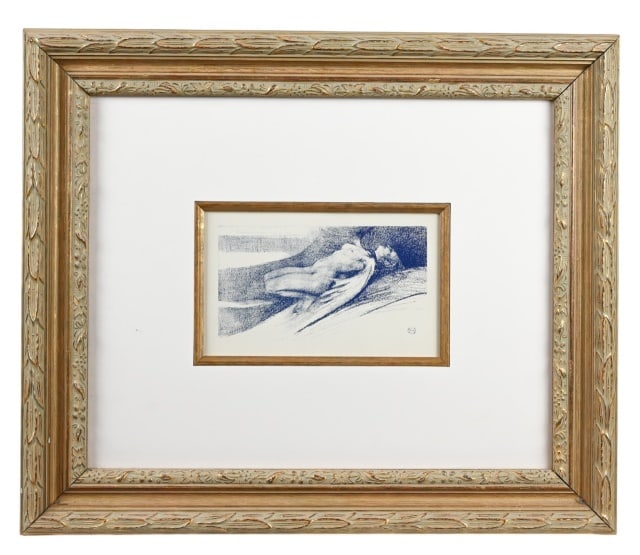 Emile Berckmans Lithograph Elle Devient un Ange (1 of 9)