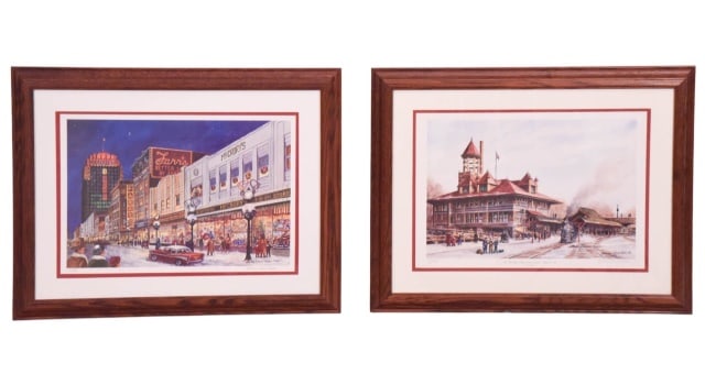 2 Karoline Schaub-Peeler Signed LE Prints Framed (1 of 20)