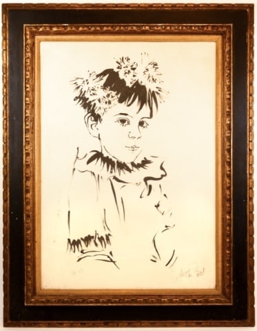 Moshe Gat Signed & Numbered Portrait of Box (1 of 4)