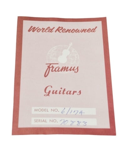 Strunel Half Size 6-String Guitar Model No. 5453 - 4