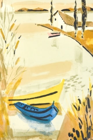 Georges Lambert Lithograph Signed Numbered - 7