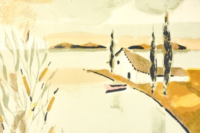 Georges Lambert Lithograph Signed Numbered - 9