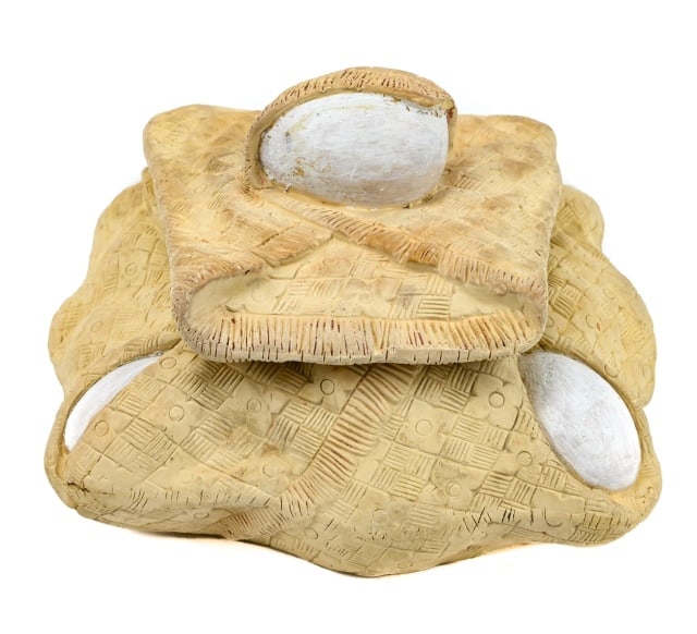 Antique English Caneware Covered Tureen Eggs (1 of 11)