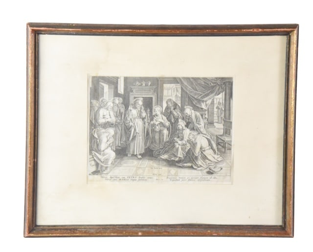 Philip Galle Acts of the Apostles 1 Engraving (1 of 14)