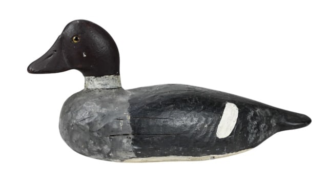 Antique Hand Carved & Hand Painted Duck Decoy (1 of 11)