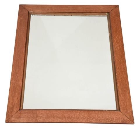 Vintage Carved Oak Mirror (1 of 8)