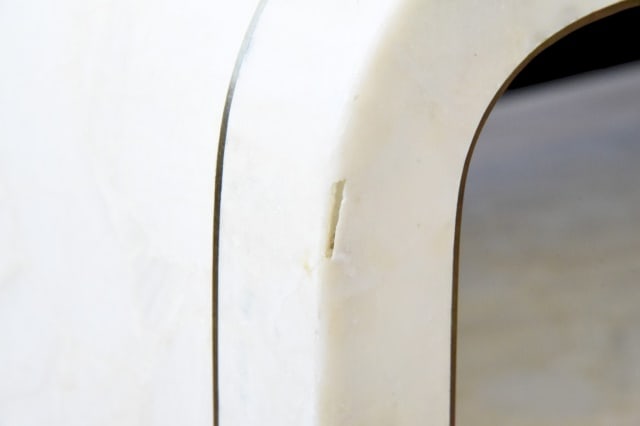 Minimalist Rounded Rectangular Coffee Table - 6