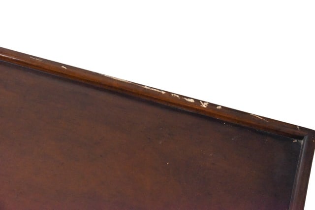 Vintage Solid Wood Two Tier Console Table - 3