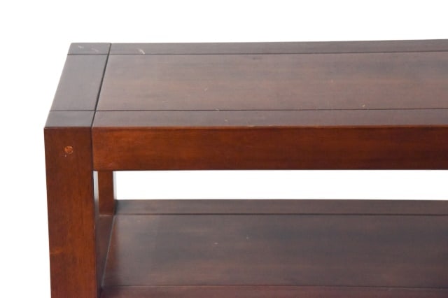 Mission Style Solid 3 Tier Console Table - 2