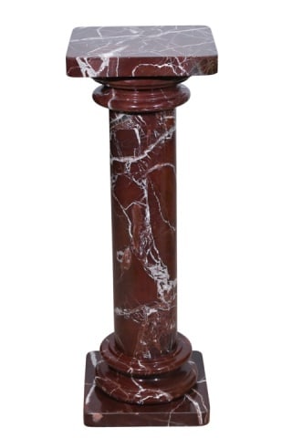 Vintage Marble Pedestal Column (1 of 9)