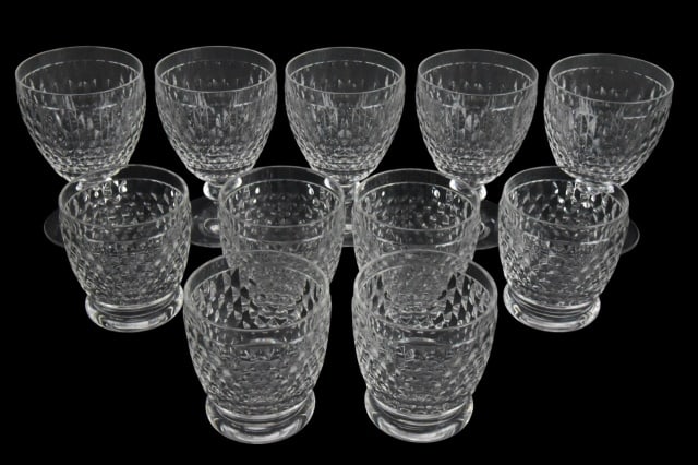 11 Villeroy & Boch Boston Goblets & Rock Glasses (1 of 13)