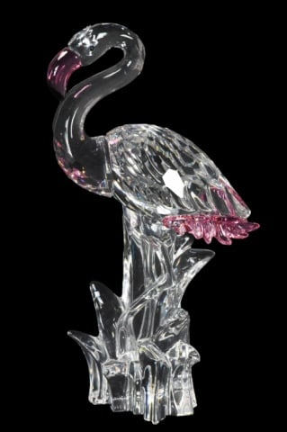 Swarovski Crystal Flamingo Fgiurine (1 of 9)