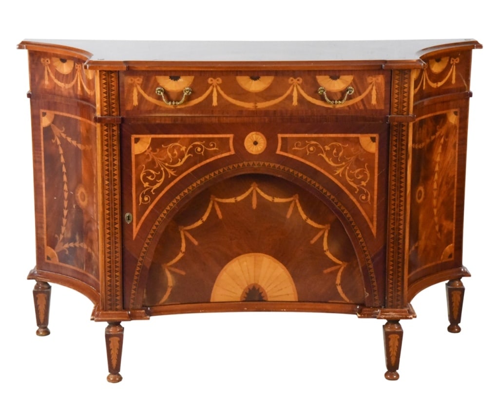 Neoclassical Style Italian Armando Rho Dresser (1 of 14)