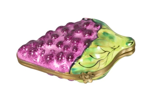 Limoges France Hand Painted Porcelain Trinket Box (1 of 6)