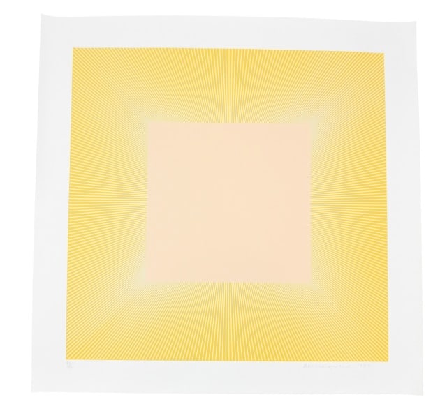 Richard Anuszkiewicz Signed Screen Print (1 of 8)