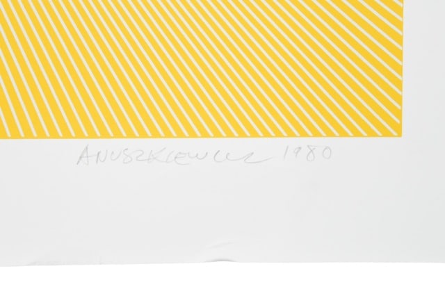 Richard Anuszkiewicz Signed Screen Print - 3